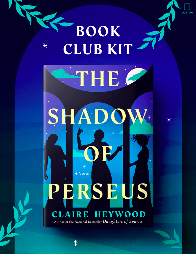 Book Club Kit front page showing the cover of The Shadow Of Perseus